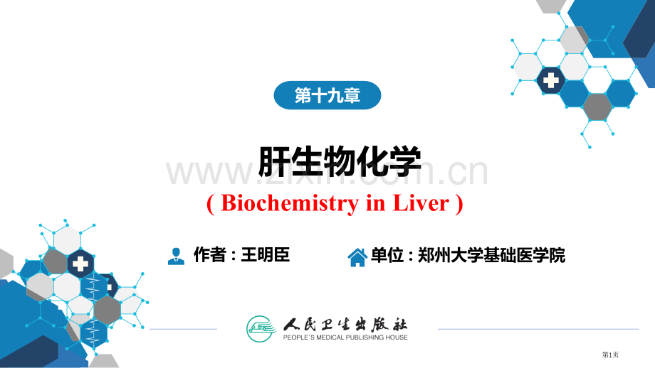 生物化学和分子生物学人卫肝的生物化学省公共课一等奖全国赛课获奖课件.pptx_第1页