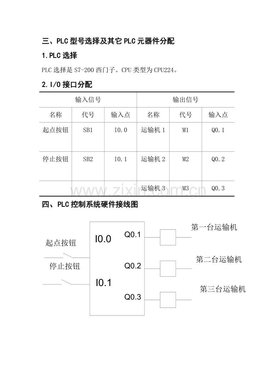 PLC带式运输机专业课程设计.doc_第3页