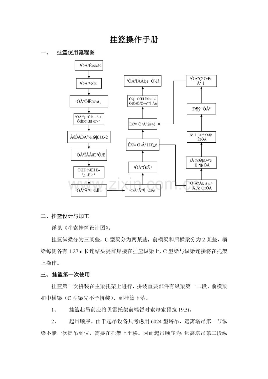 挂篮操作基础手册.doc_第1页