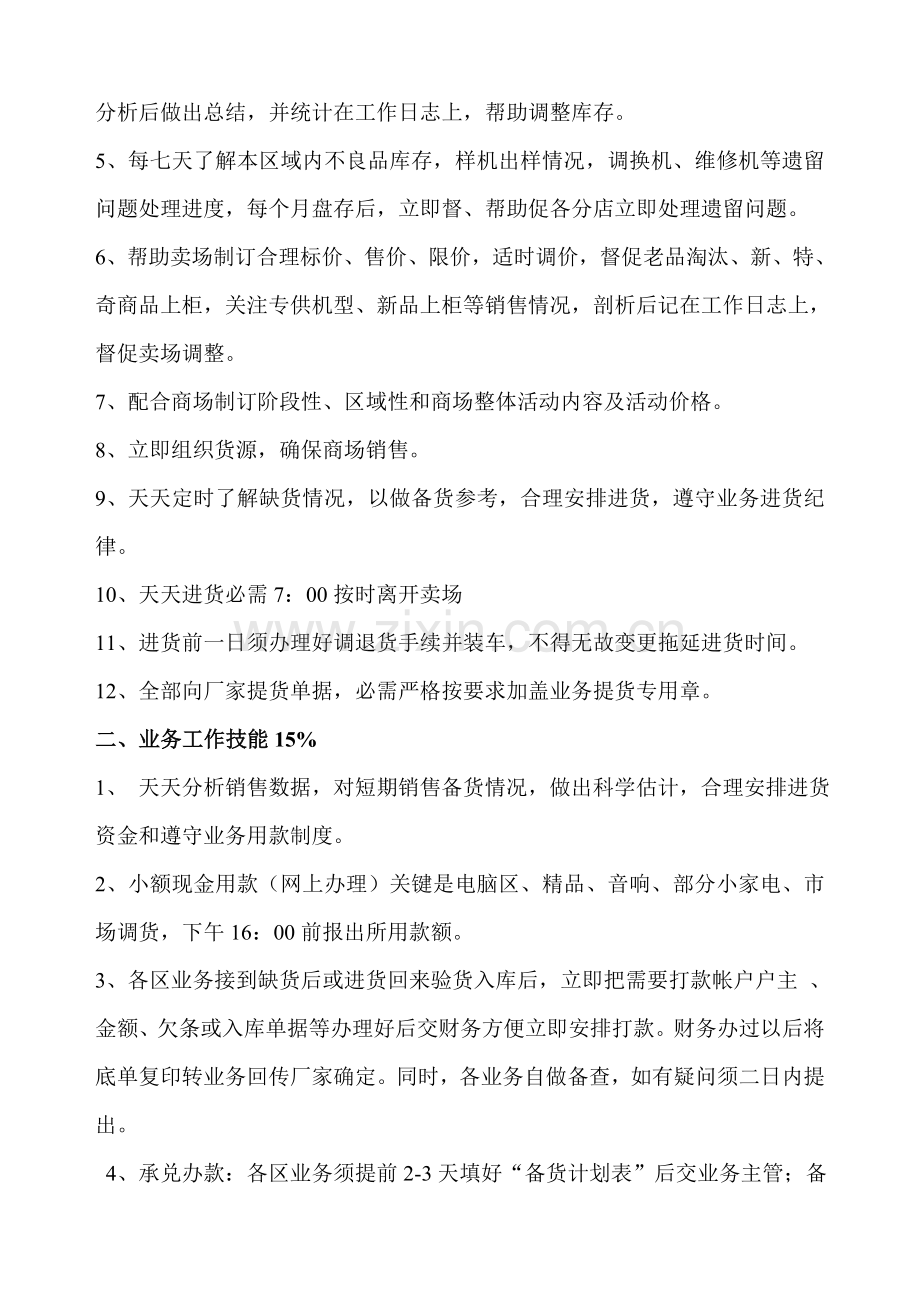 电器业务人员日常管理标准规定.doc_第2页