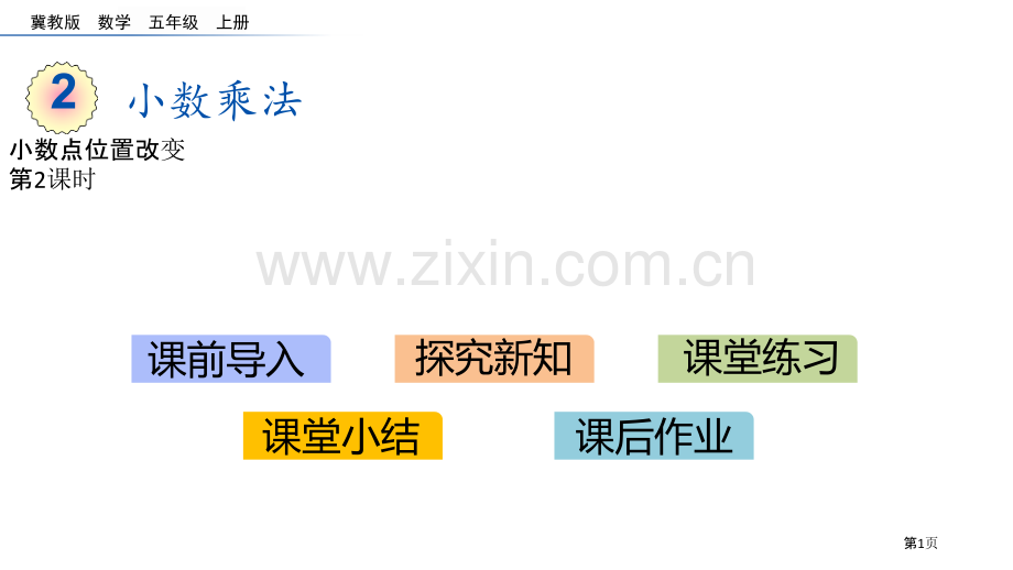 小数点位置变化小数乘法教学课件省公开课一等奖新名师优质课比赛一等奖课件.pptx_第1页