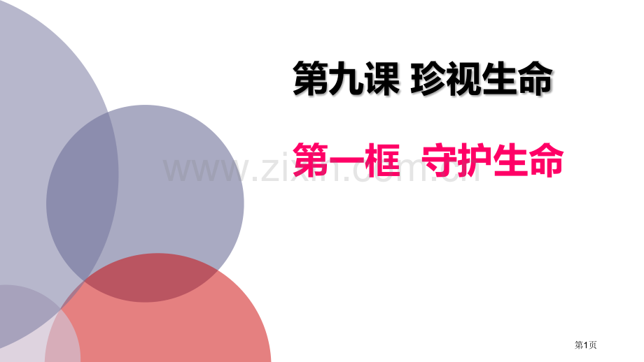 守护生命优质课件省公开课一等奖新名师优质课比赛一等奖课件.pptx_第1页