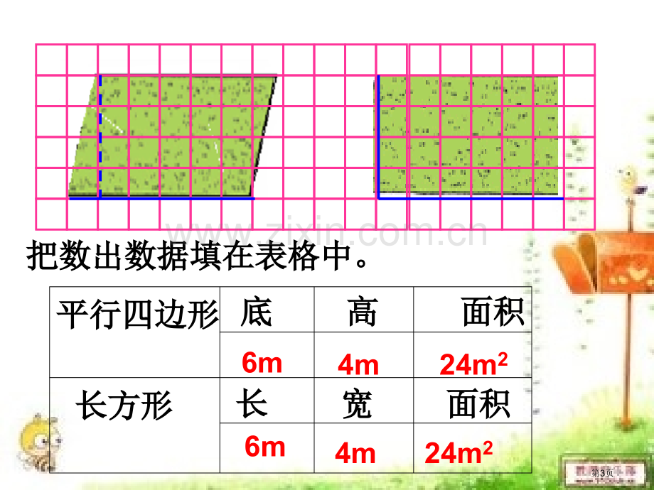 平行四边形的面积省公共课一等奖全国赛课获奖课件.pptx_第3页