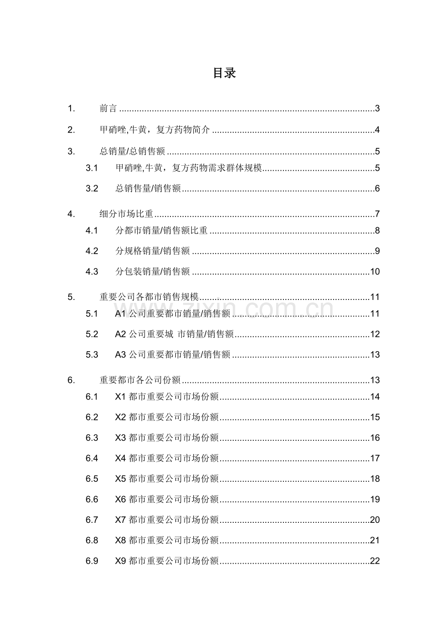 甲硝唑牛黄复方药品销售数据市场调研综合报告.docx_第2页