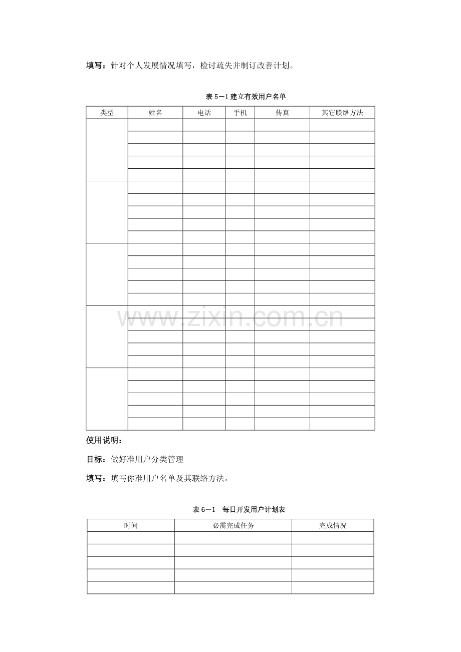 销售人员专业技能训练方案表样本.doc_第2页