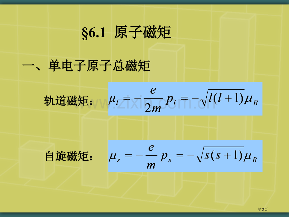 原子物理6在磁场中的原子省公共课一等奖全国赛课获奖课件.pptx_第2页