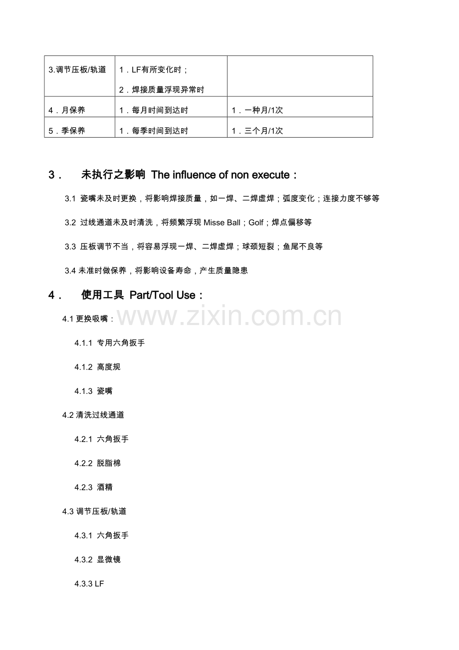 WireBonder保养基础手册专业资料.doc_第2页