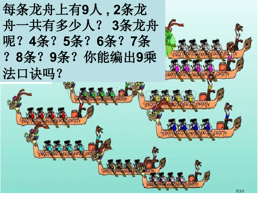 九的乘法口诀市公开课一等奖百校联赛获奖课件.pptx_第3页