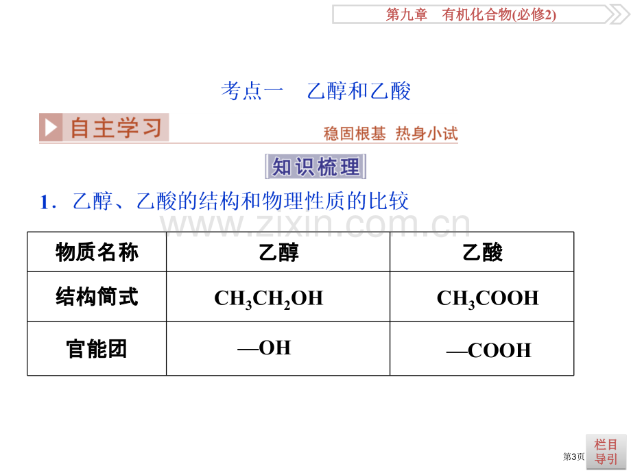 一轮复习化学必修2第二讲省公共课一等奖全国赛课获奖课件.pptx_第3页