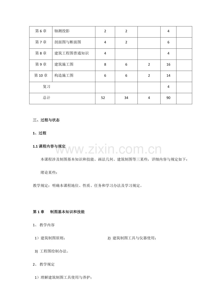 建筑工程制图与识图教学总结.doc_第3页