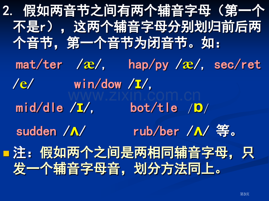 英语单词音节的划分省公共课一等奖全国赛课获奖课件.pptx_第3页