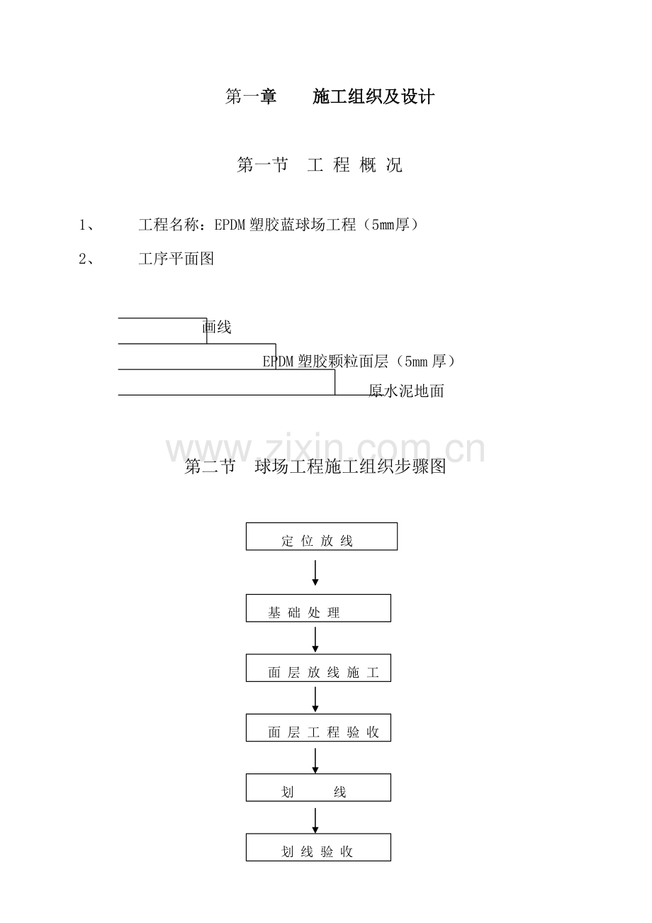 EPDM塑胶篮球场综合项目施工专项方案.doc_第3页