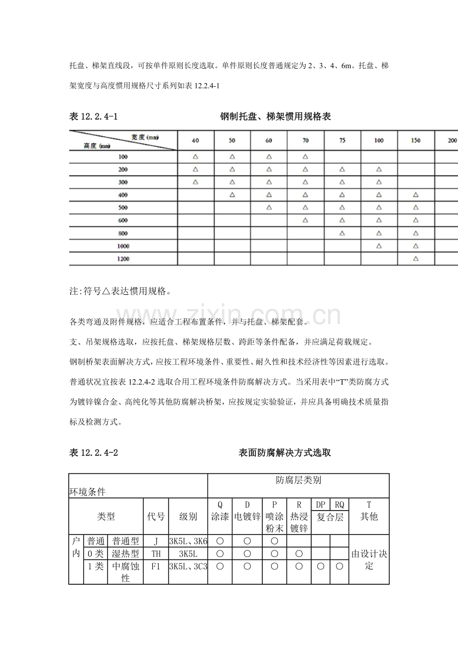 电缆桥架综合项目施工专项方案及质量验收统一标准.doc_第3页