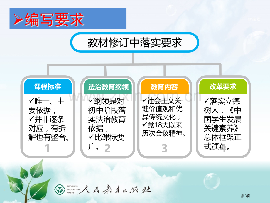 统编初中道德和法治课标解读和新教材介绍共张省公共课一等奖全国赛课获奖课件.pptx_第3页