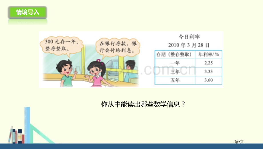 百分数的应用四说课稿省公开课一等奖新名师优质课比赛一等奖课件.pptx_第2页