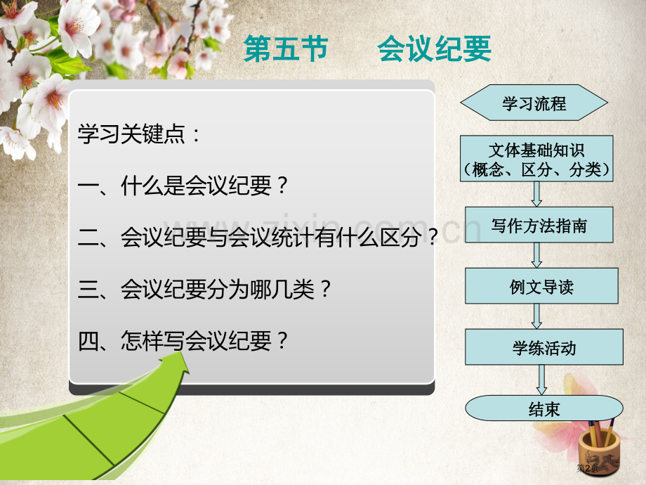 应用文写作会议纪要市公开课一等奖百校联赛获奖课件.pptx_第2页