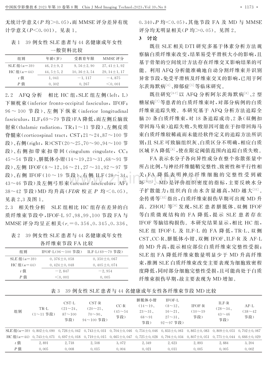 基于自动纤维定量分析系统性红斑狼疮患者白质纤维束改变与其认知功能障碍的相关性.pdf_第3页