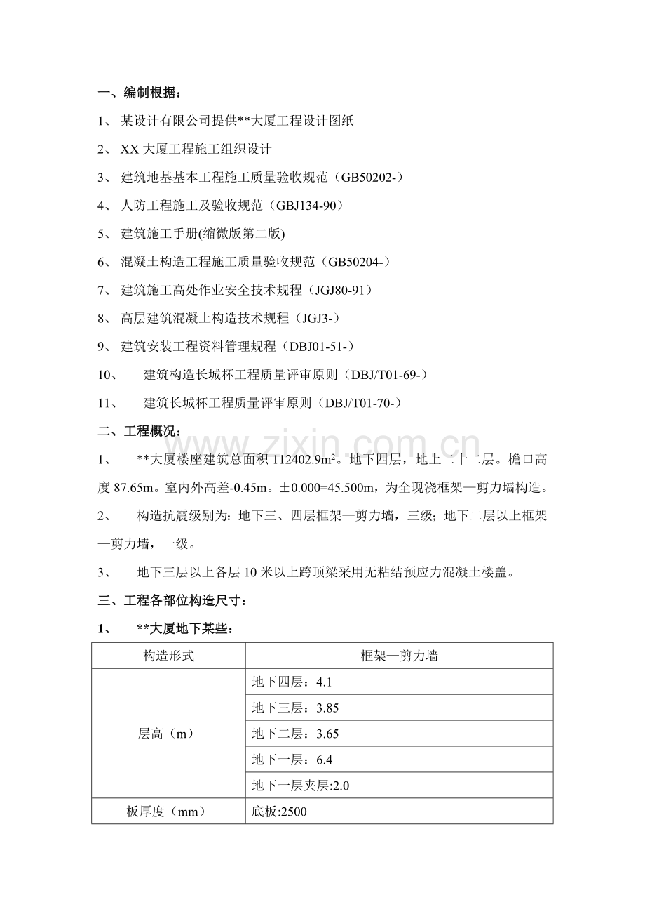 房建综合项目工程模板综合项目施工专项方案.doc_第2页