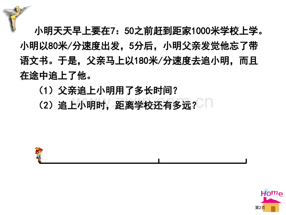 能追上小明吗一元一次方程课件省公开课一等奖新名师优质课比赛一等奖课件.pptx_第2页