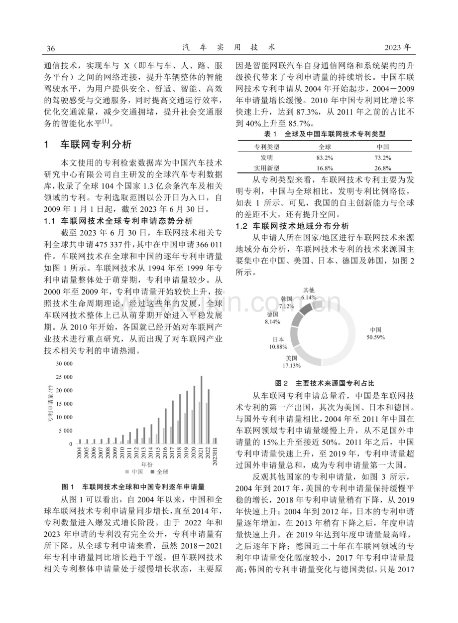 基于专利分析的车联网技术发展研究.pdf_第2页