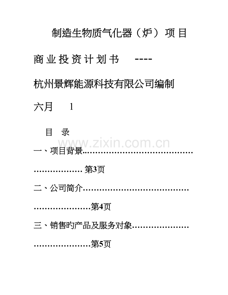 公司专项项目综合计划书.docx_第1页