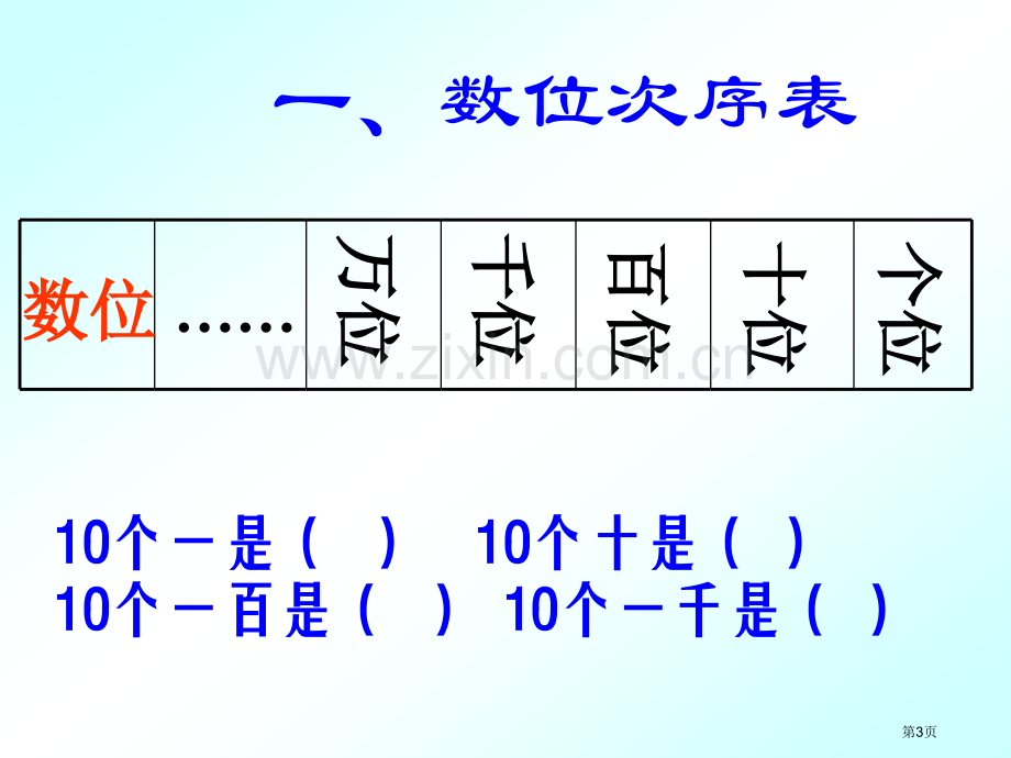 万以内数的认识的复习课省公共课一等奖全国赛课获奖课件.pptx_第3页