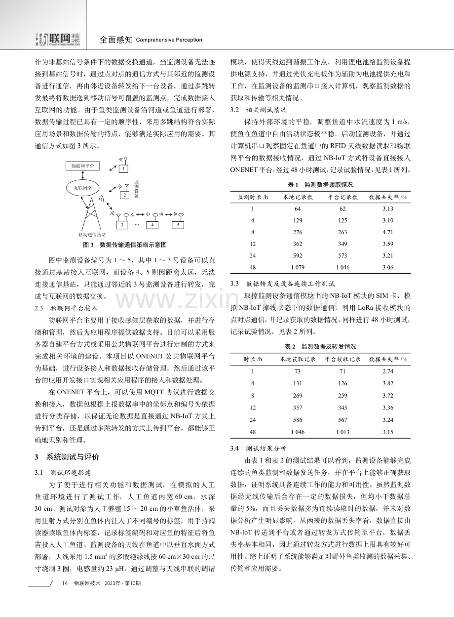 基于物联网的野外鱼类监测系统研究.pdf_第3页