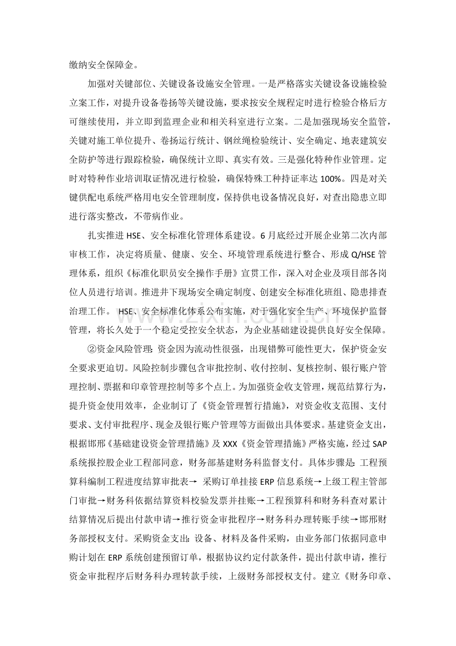 公司全面风险管理专项报告.docx_第2页