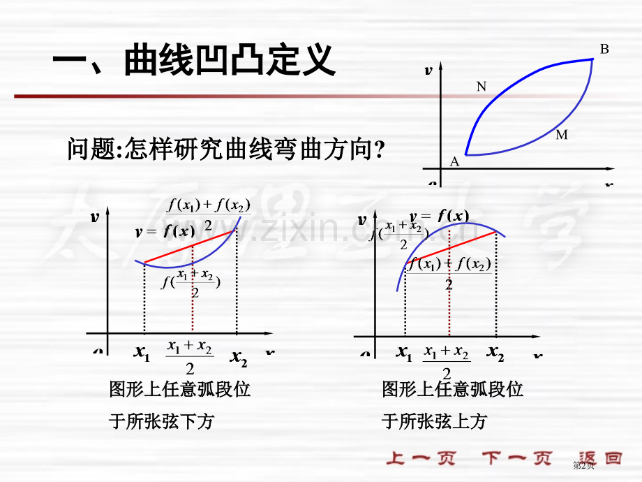 曲线的凹凸性和拐点市公开课一等奖百校联赛获奖课件.pptx_第2页