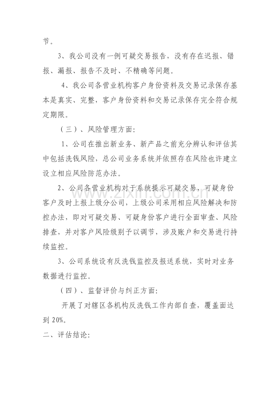 公司反洗钱风险评估分析报告.doc_第3页