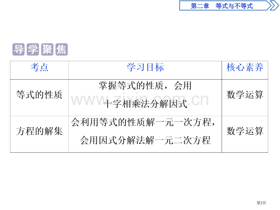 等式等式与不等式ppt等式的性质与方程的解集省公开课一等奖新名师比赛一等奖课件.pptx_第2页