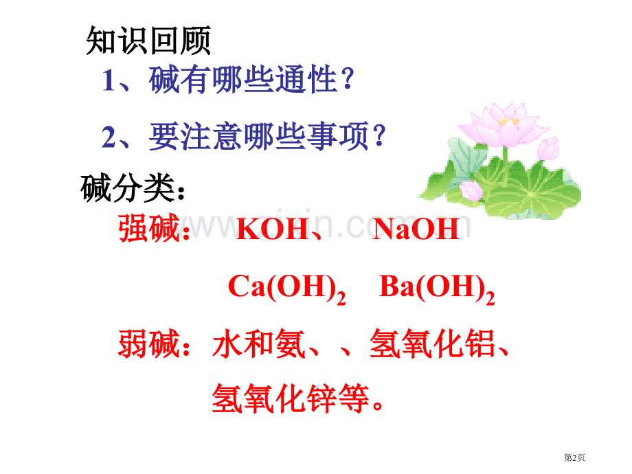 探索碱的性质第三课时浙教版省公共课一等奖全国赛课获奖课件.pptx_第2页