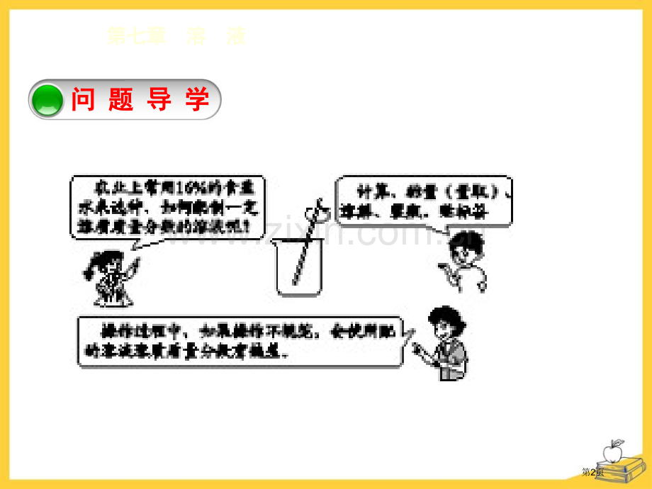 溶液浓稀的表示溶液省公开课一等奖新名师优质课比赛一等奖课件.pptx_第2页