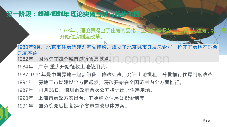 房地产市场发展的历史和现状省公共课一等奖全国赛课获奖课件.pptx_第1页