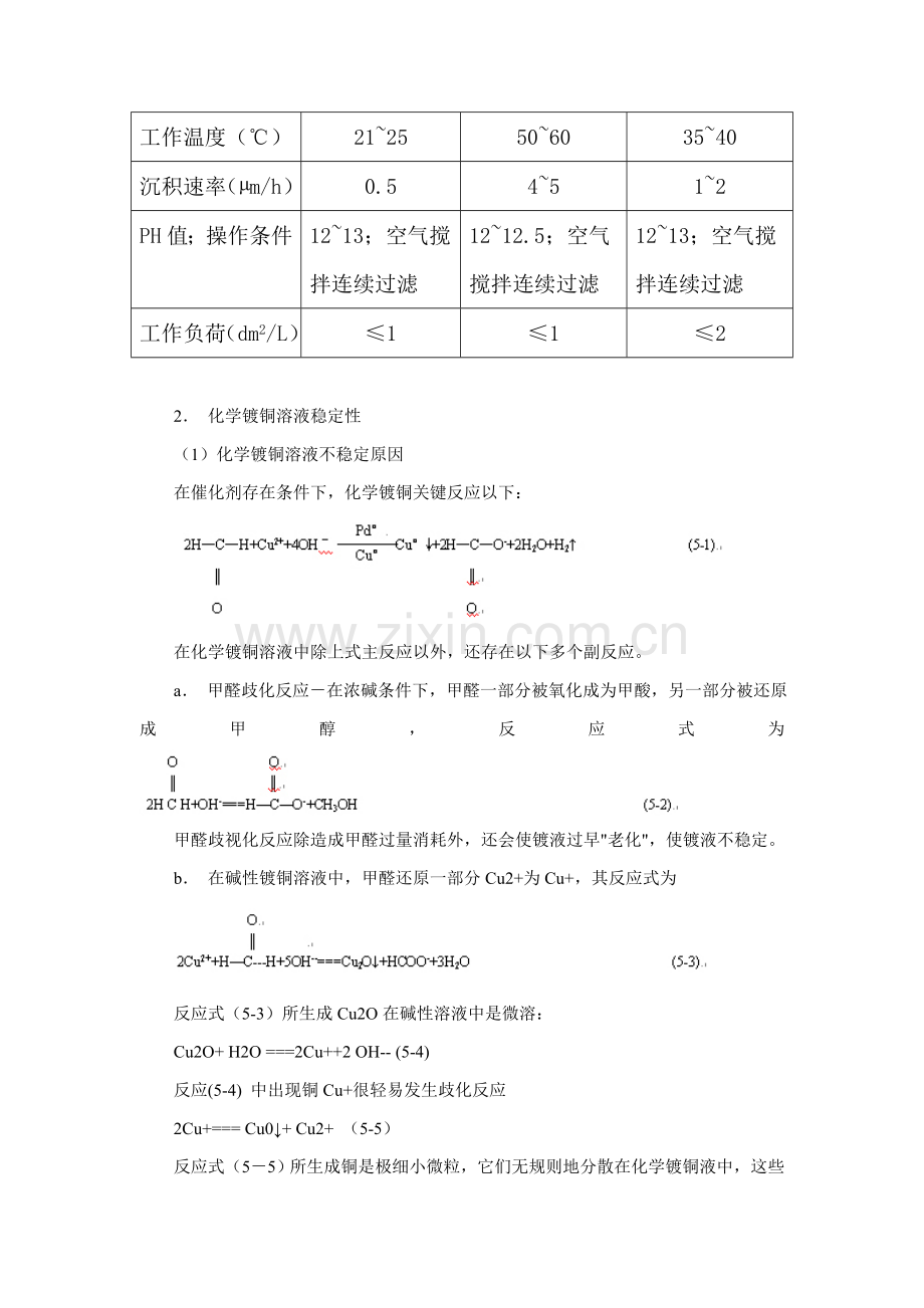 化学镀铜工艺流程解读模板模板.doc_第2页