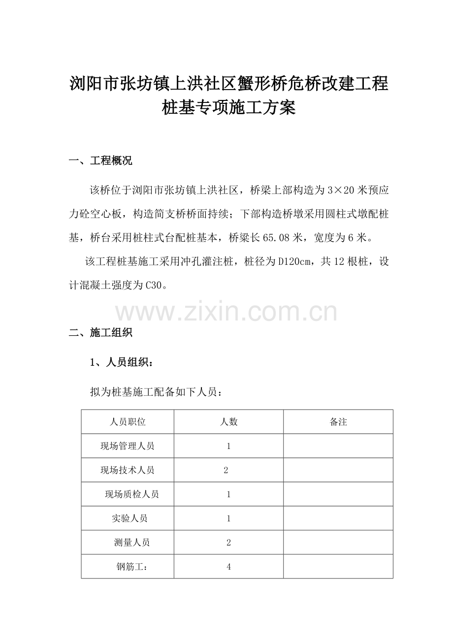 灌注桩专项综合项目施工专项方案.doc_第1页