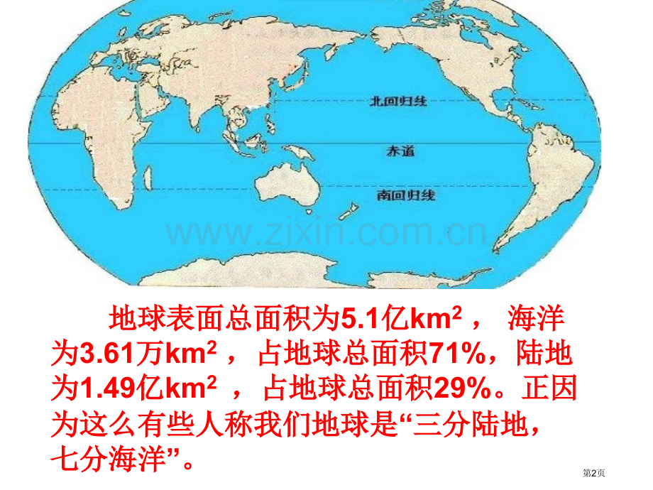 世界地理陆地和海洋精讲市公开课一等奖百校联赛特等奖课件.pptx_第2页