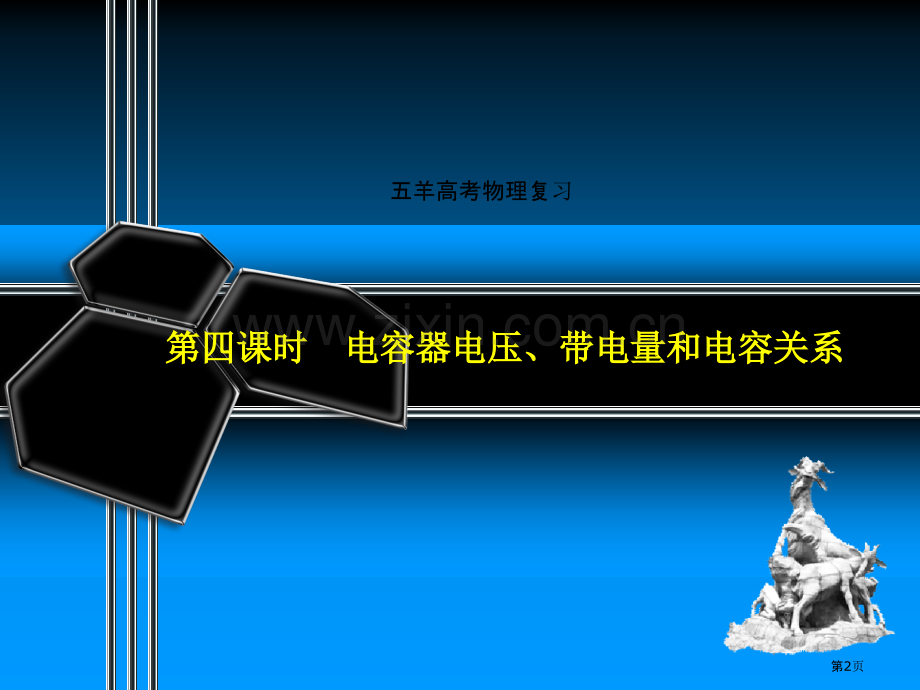 物理第课时电容器的电压带电量和电容的关系省公共课一等奖全国赛课获奖课件.pptx_第2页