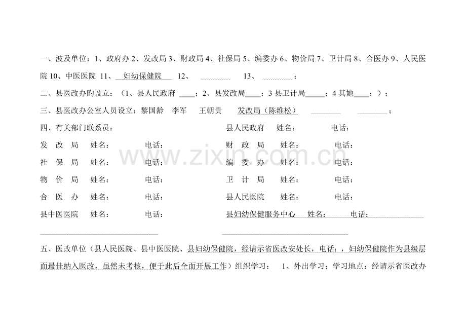 威宁自治县公立医院综合改革推进工作标准细则.docx_第2页