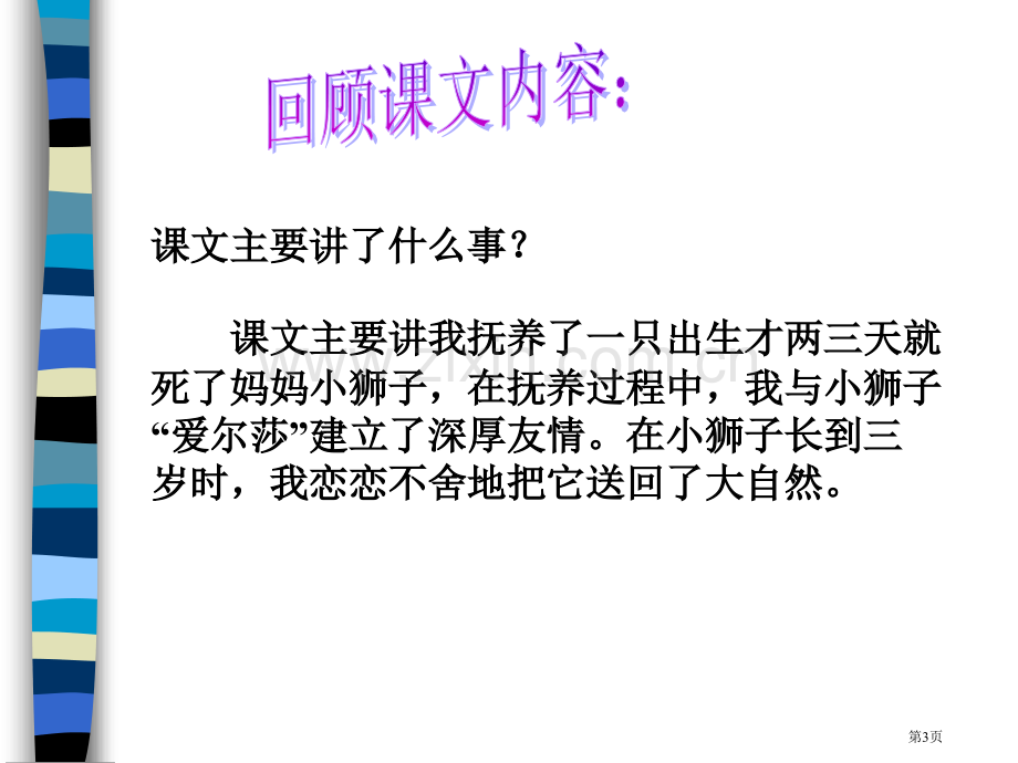 小狮子爱尔莎省公开课一等奖新名师优质课比赛一等奖课件.pptx_第3页