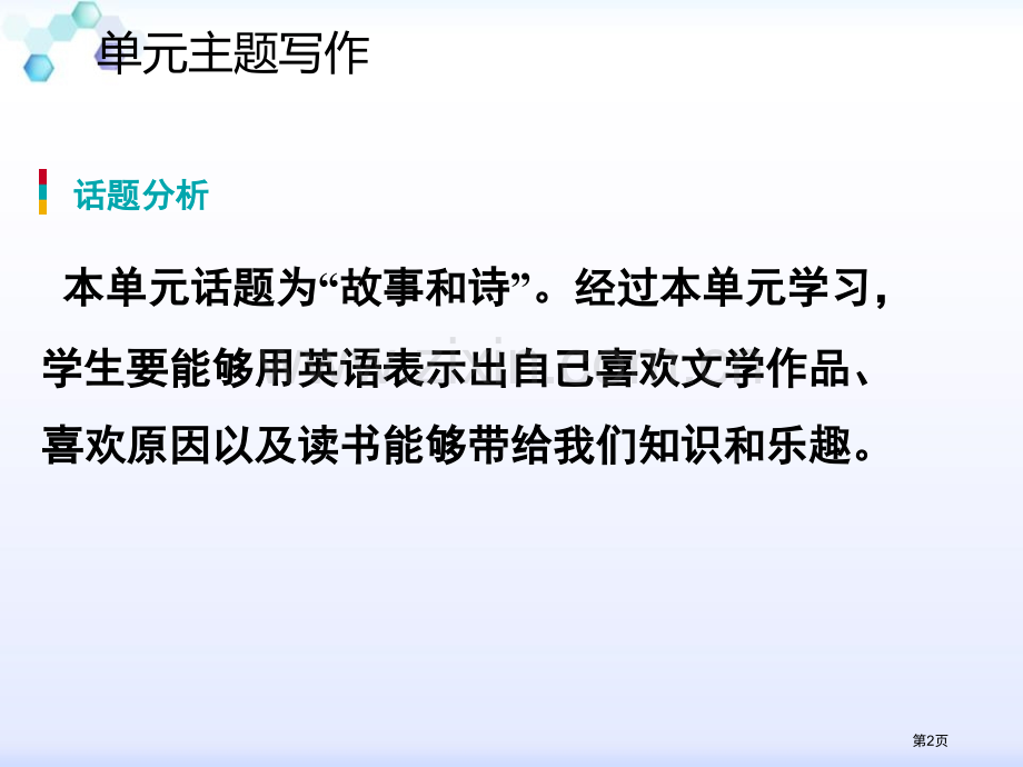 单元主题写作四2省公开课一等奖新名师优质课比赛一等奖课件.pptx_第2页