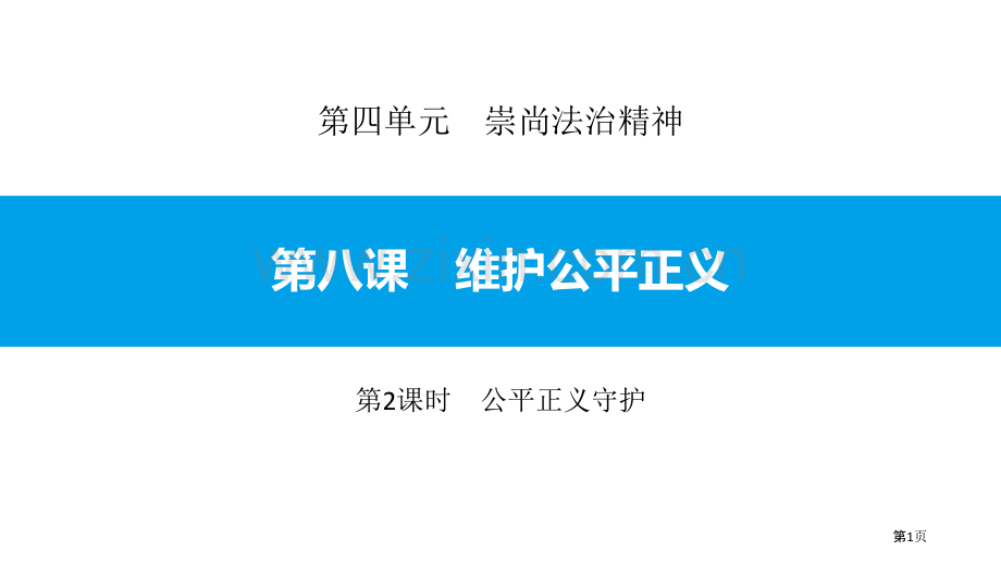 公平正义的守护省公开课一等奖新名师优质课比赛一等奖课件.pptx_第1页