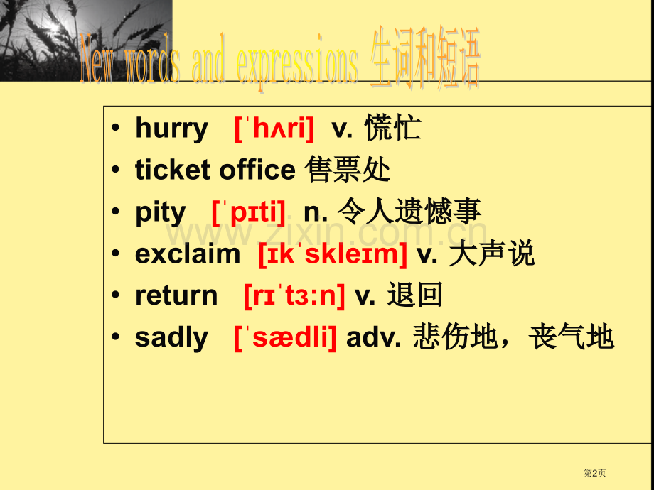 新概念第二册新编省公共课一等奖全国赛课获奖课件.pptx_第2页