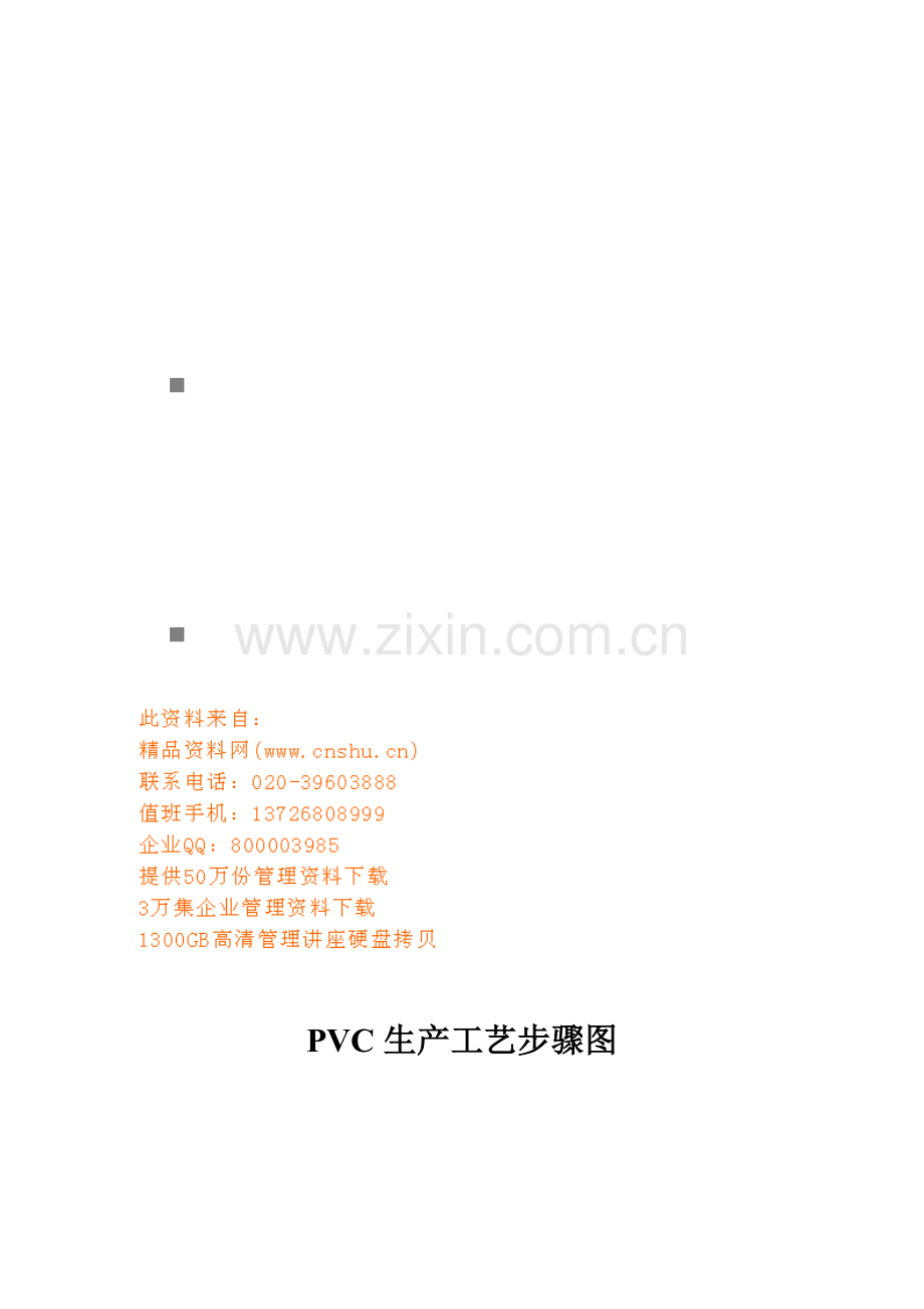 PVC生产工艺流程图解析模板.doc_第1页