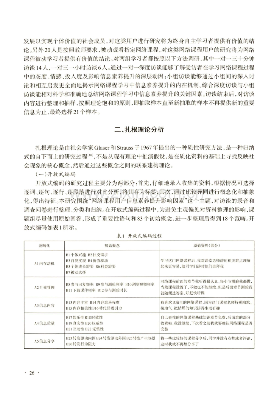 基于扎根理论的网络课程用户信息素养提升研究.pdf_第3页