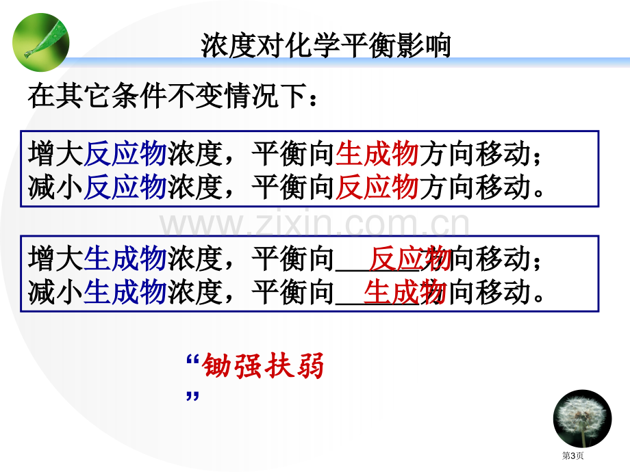 化学平衡移动原理省公共课一等奖全国赛课获奖课件.pptx_第3页