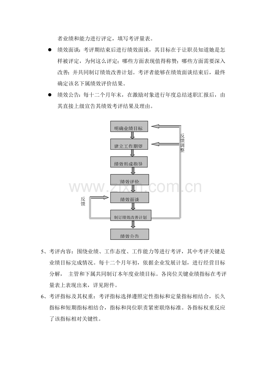 电器照明公司管理层绩效考核制度样本.doc_第3页