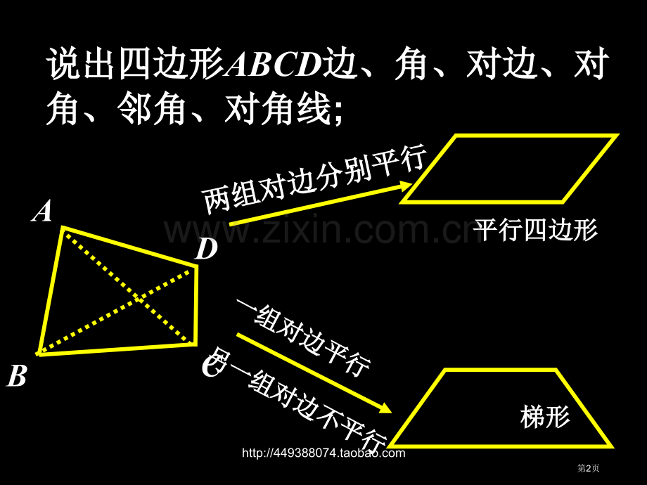 ..平行四边形的性质市公开课一等奖百校联赛获奖课件_第2页