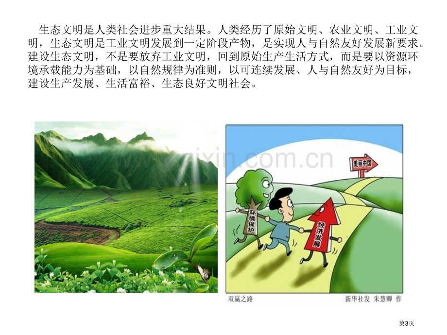 绿水青山就是金山银山教案省公共课一等奖全国赛课获奖课件.pptx_第3页