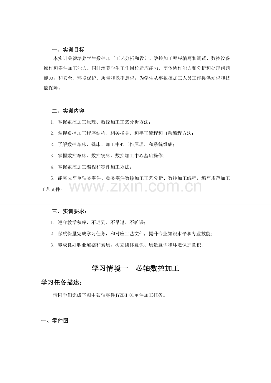 数控加工与编程实训总结报告.doc_第3页